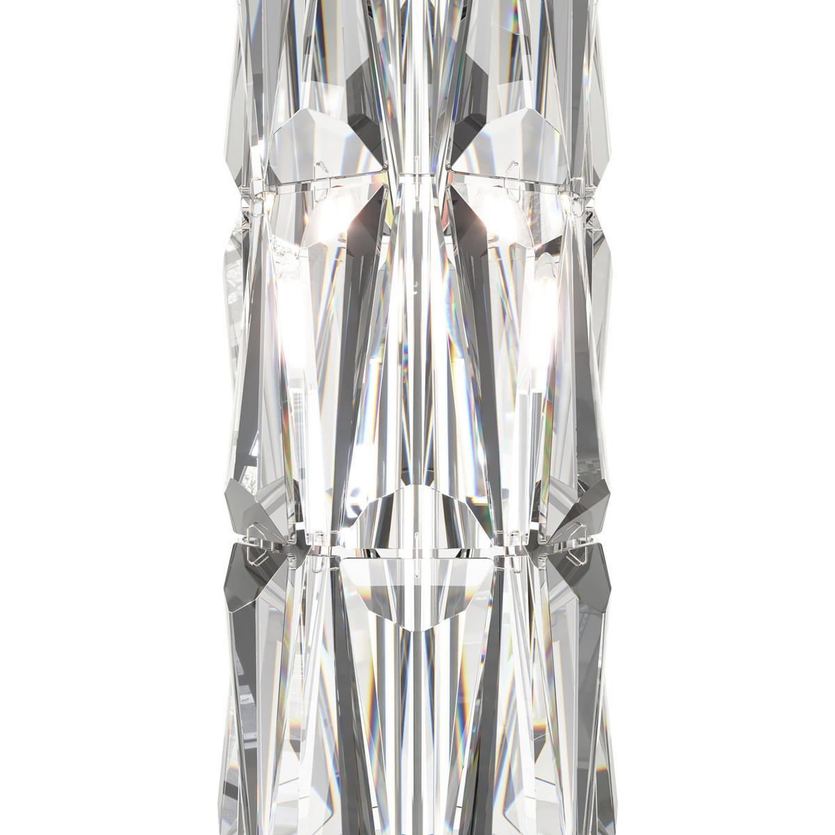 STEHLEUCHTE 20/126.5/20 cm    - Chromfarben, Trend, Metall (20/126.5/20cm) - MAYTONI