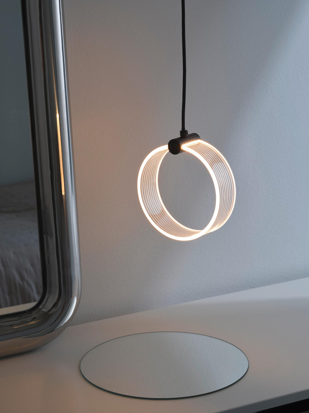 LED-HÄNGELEUCHTE 16/121 cm  - Schwarz, Design, Kunststoff (16/121cm) - Ledvance