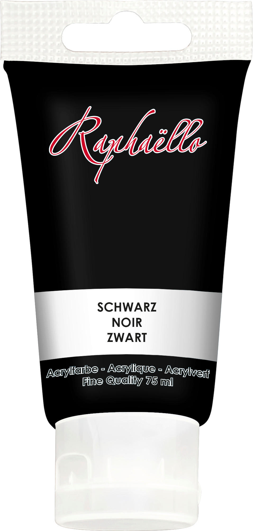 AKRYLOVÁ FARBA - čierna, Basics (75ml)