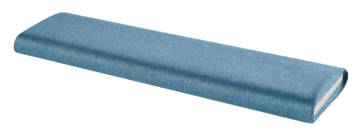 VORHANGSTOFF per lfm Verdunkelung  - Blau, Basics, Textil (140cm) - Esposa