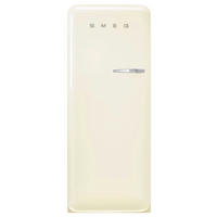 KÜHLSCHRANK 60/150/72,8 cm FAB28LCR6  - Creme, Basics, Glas/Metall (60/150/72,8cm) - SMEG