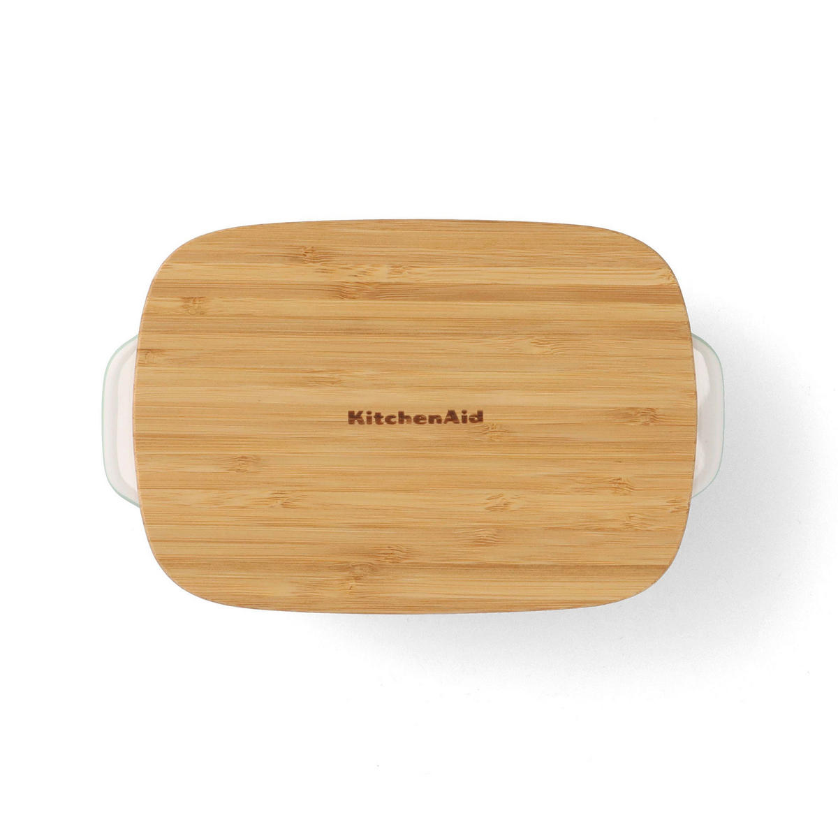 AUFLAUFFORM Keramik, Naturmaterialien Steingut  - Weiß/Hellgrün, Basics, Naturmaterialien/Keramik (15cm) - Kitchenaid