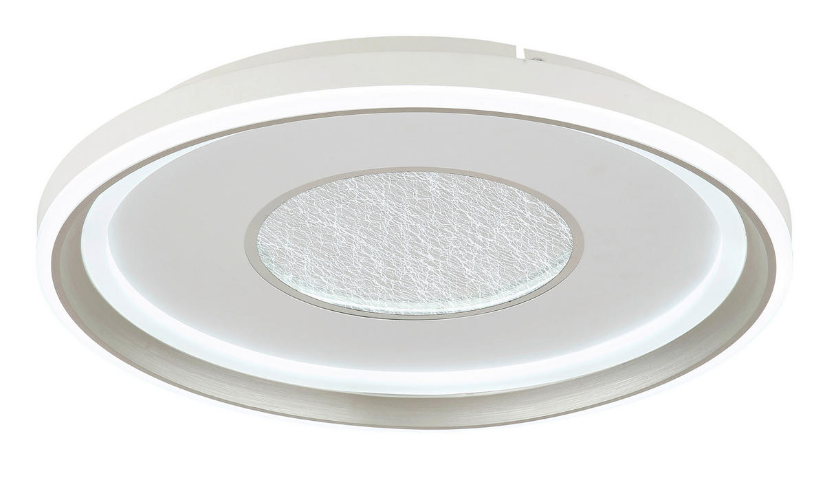 LED-TAKLAMPA EILA 48/7,5 cm  - vit/champagne, Design, metall/plast (48/7,5cm) - Globo