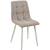 VIERFUßSTUHL - Taupe/Beige, KONVENTIONELL, Holz/Textil (45/88/55cm) - P & B