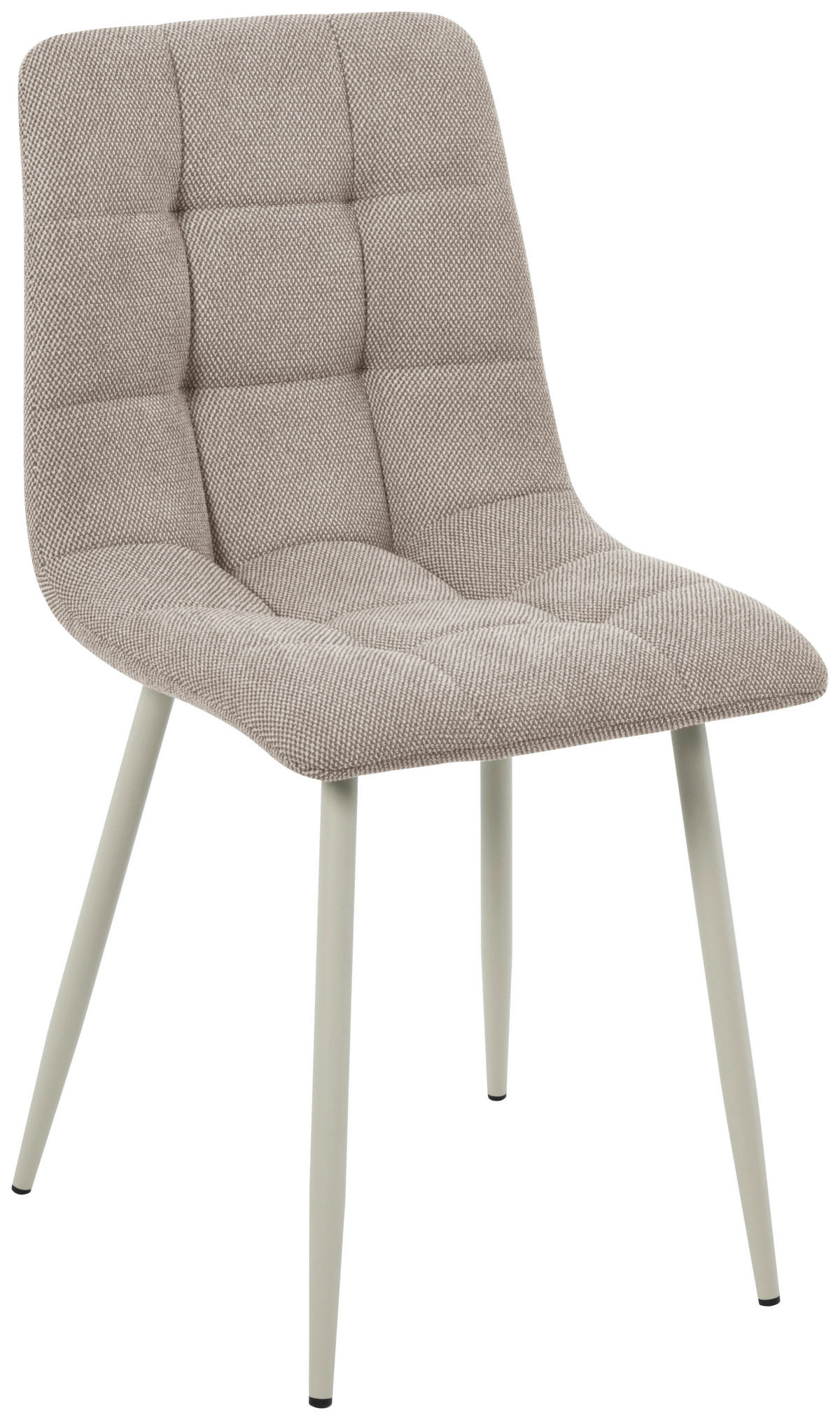 VIERFUßSTUHL - Taupe/Beige, KONVENTIONELL, Holz/Textil (45/88/55cm) - P & B