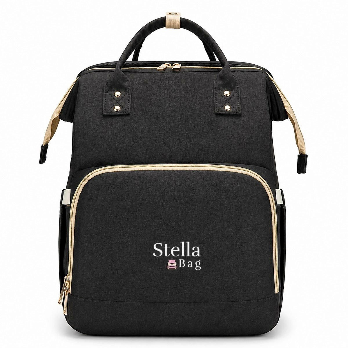 WICKELRUCKSACK Stella Bag Basic  - Schwarz, Basics, Textil (30/40/21cm)