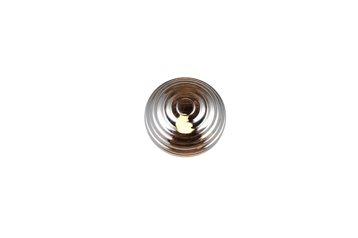 LED-WANDLEUCHTE - Schwarz/Grau, Lifestyle, Glas/Metall (15,5/15cm)