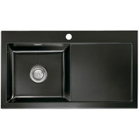 SPÜLE Mera 90 / 50750168  - Schwarz, Basics, Keramik (90/20/51cm) - Systemceram