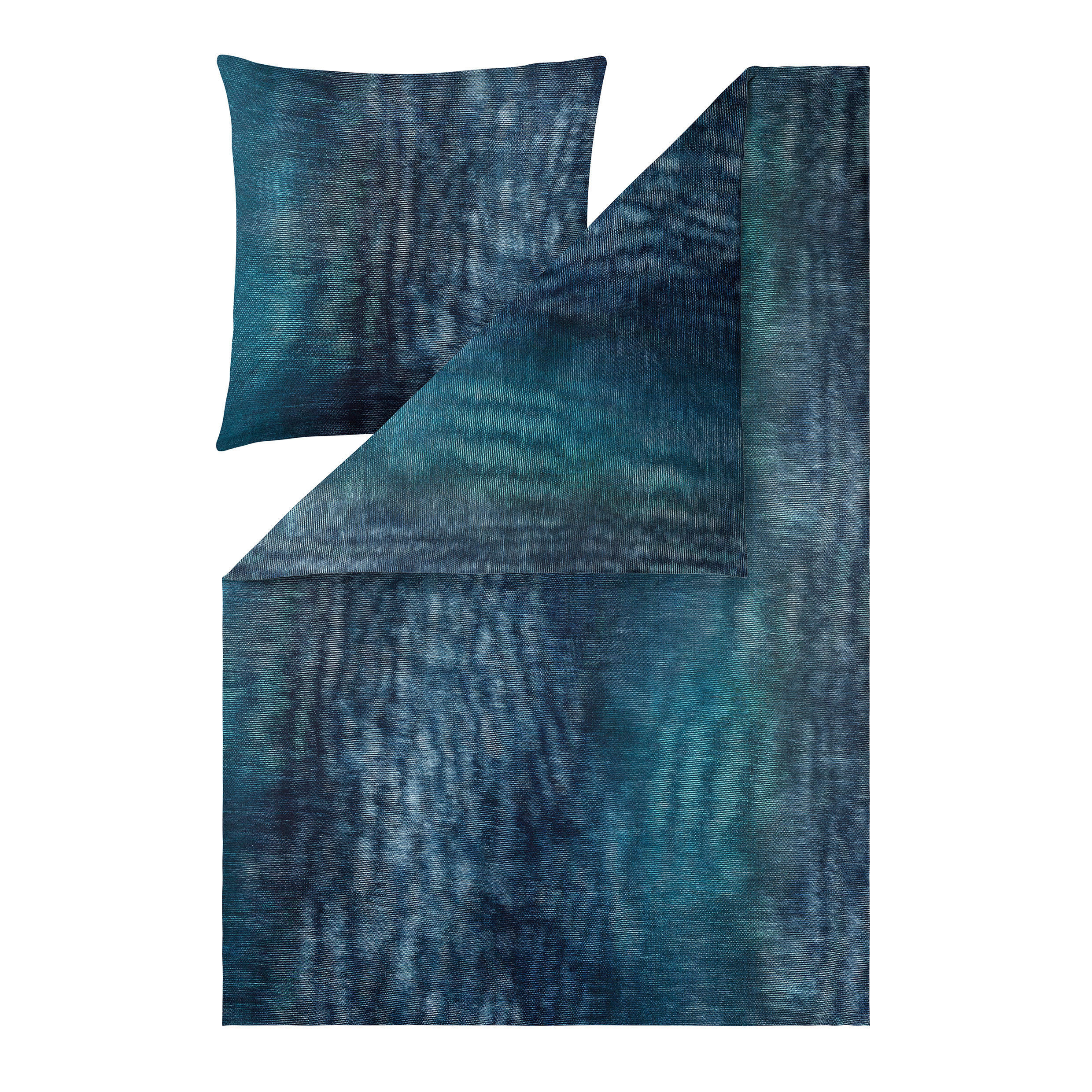 BETTWÄSCHE 2-teilig Arno Interlock-Jersey 135/200 cm  - Dunkelblau, Design, Textil (135/200cm) - Estella
