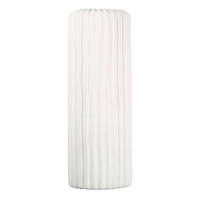 VASE Fjord  - Weiß, Basics, Keramik (16/46/16cm)