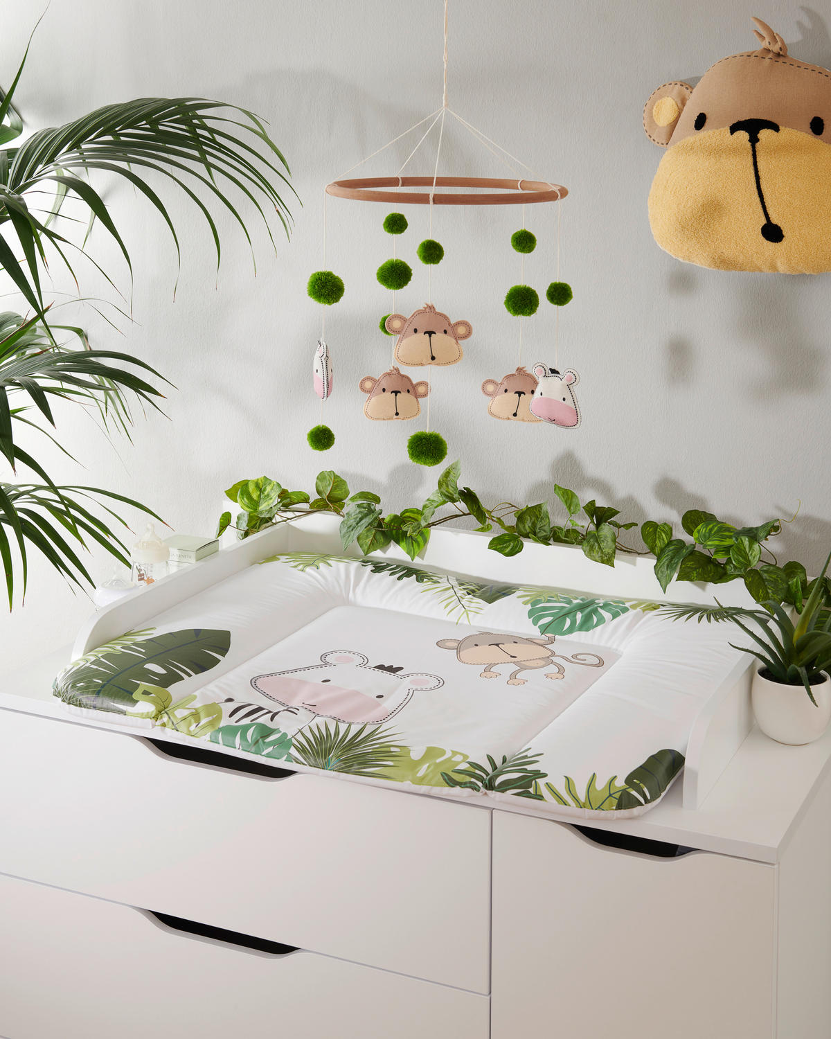 DĚTSKÝ POLŠTÁŘ, 45/45 cm - hnědá, Basics, textil (45/45cm) - Patinio