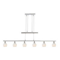LED-HÄNGELEUCHTE 90/9,8/160 cm  - Basics, Glas/Metall (90/9,8/160cm) - Globo