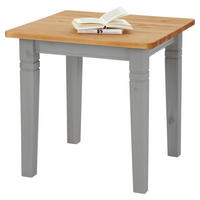 ESSTISCH in Holz 78/78/78 cm  - Laugenfarbig/Grau, ROMANTIK / LANDHAUS, Holz (78/78/78cm) - Boxxx
