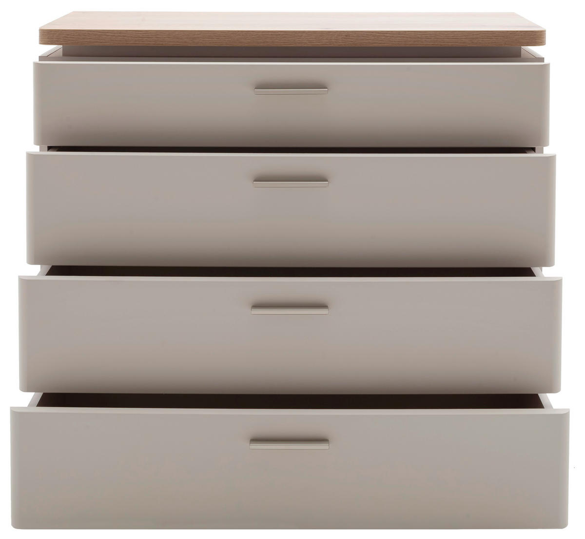 KOMMODE  in 100/90/41 cm  - Kaschmir/Eichefarben, Design, Holz/Holzwerkstoff (100/90/41cm) - Venda