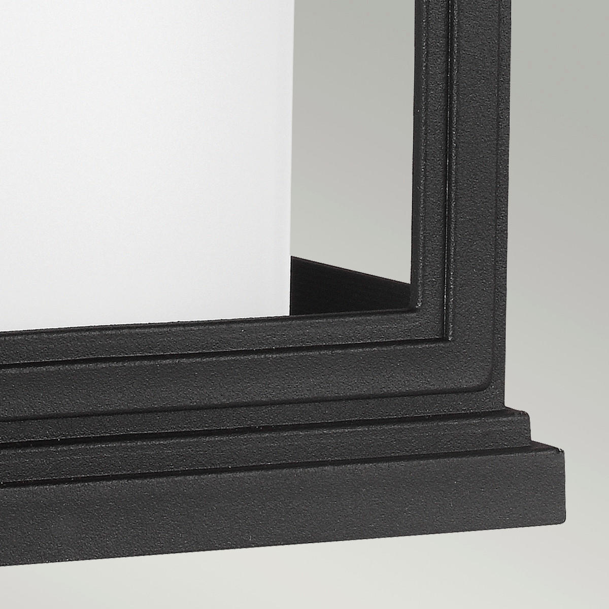 AUSSENWANDLEUCHTE - Schwarz, Konventionell, Metall (16,1/15,3/29,3cm) - Elstead Lighting