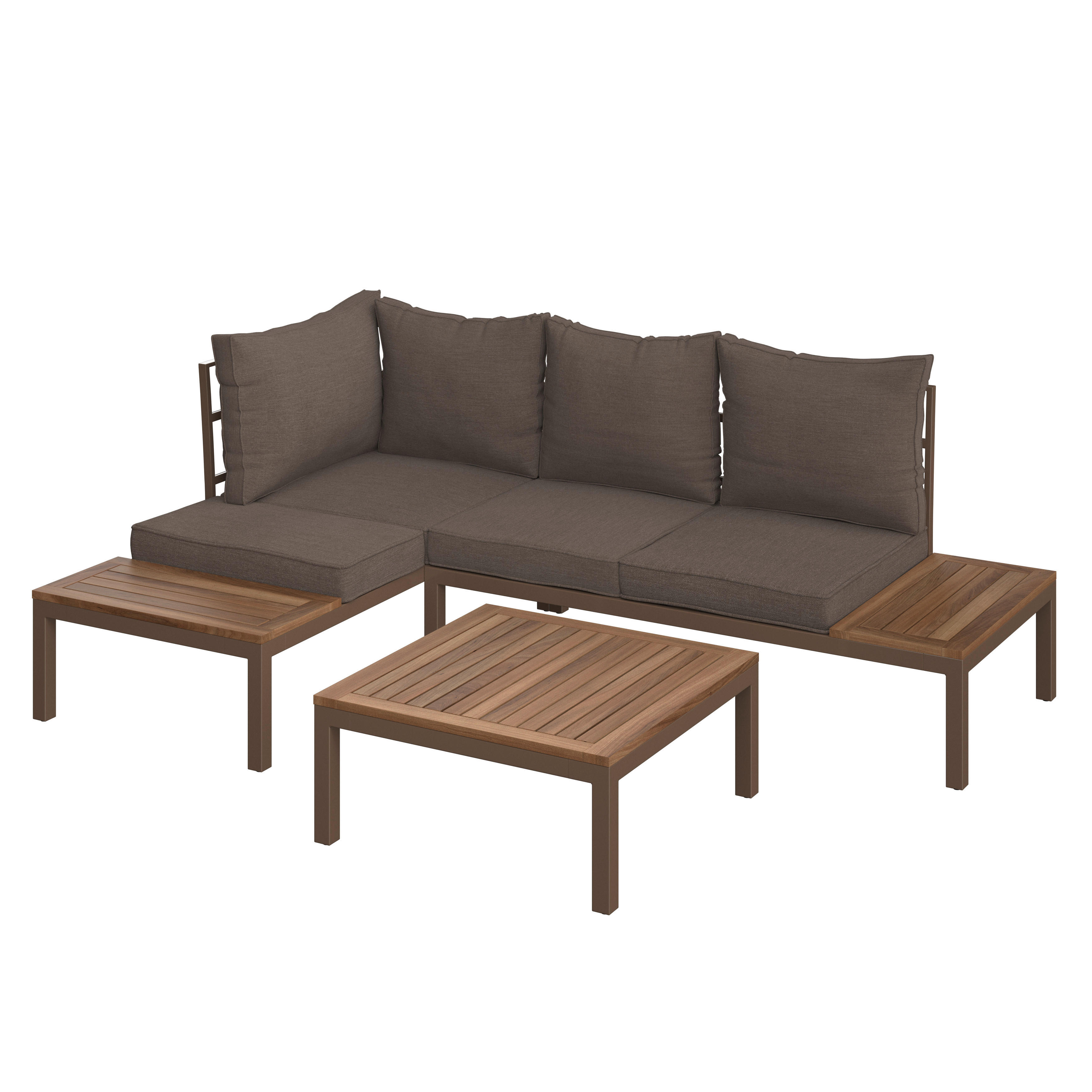 SET LOUNGE 3 piese 207/138 cm