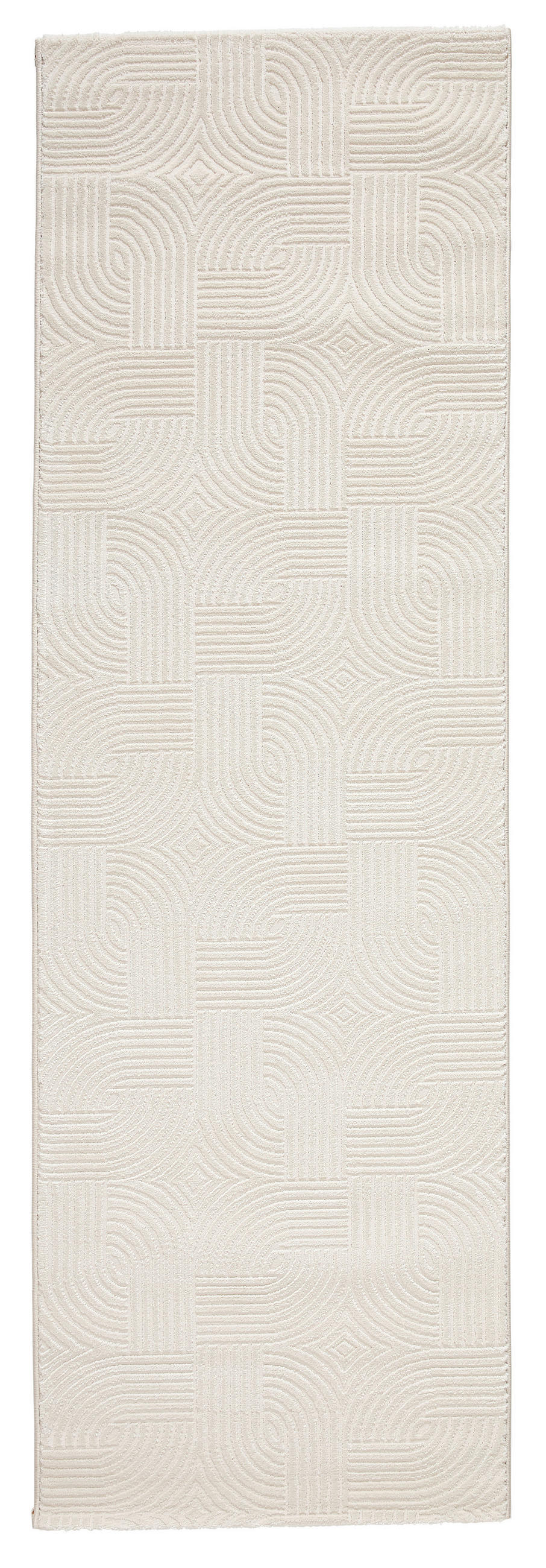 WEBTEPPICH 80/250 cm Creme  - Creme, Design, Textil (80/250cm) - Novel