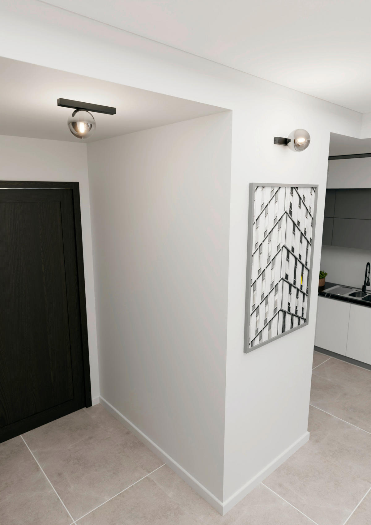 DECKENLEUCHTE 30/14/17 cm  - Schwarz, LIFESTYLE, Glas/Metall (30/14/17cm)