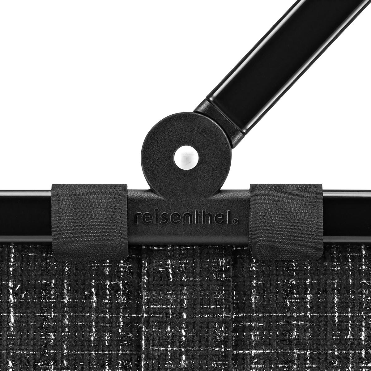 NÁKUPNÝ KOŠÍK čierna - čierna, Basics, textil (48/29/28cm) - Reisenthel