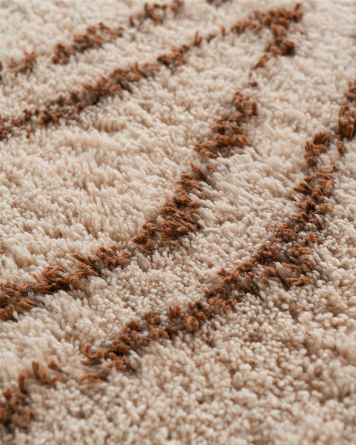 FLACHWEBETEPPICH 160/230 cm Alena Braun, Creme  - Creme/Braun, Basics, Textil (160/230cm) - Novel