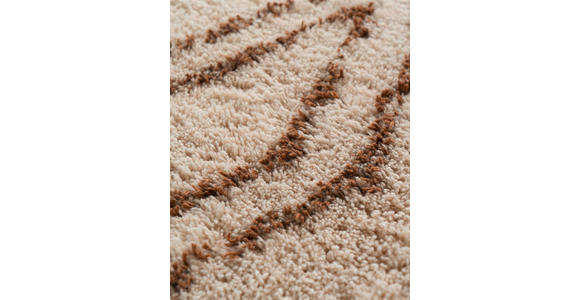 FLACHWEBETEPPICH 120/170 cm Alena Braun, Creme  - Creme/Braun, Basics, Textil (120/170cm) - Novel