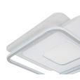 DECKENLEUCHTE    46,5/48,5/5 cm  - Chromfarben/Alufarben, Trend, Kunststoff/Metall (46,5/48,5/5cm) - Novel