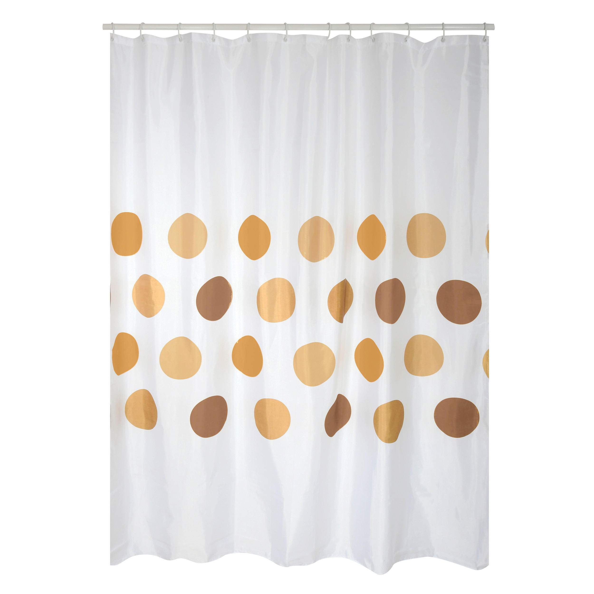 DUSCHVORHANG 180/200 cm  - Braun, Basics, Textil (180/200cm) - MSV