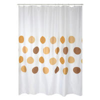 DUSCHVORHANG 180/200 cm  - Braun, Basics, Textil (180/200cm) - MSV
