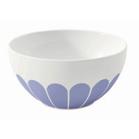 MÜSLISCHALE Fleur Bleu  - Weiß/Hellblau, MODERN, Keramik (14/7cm) - Villeroy & Boch