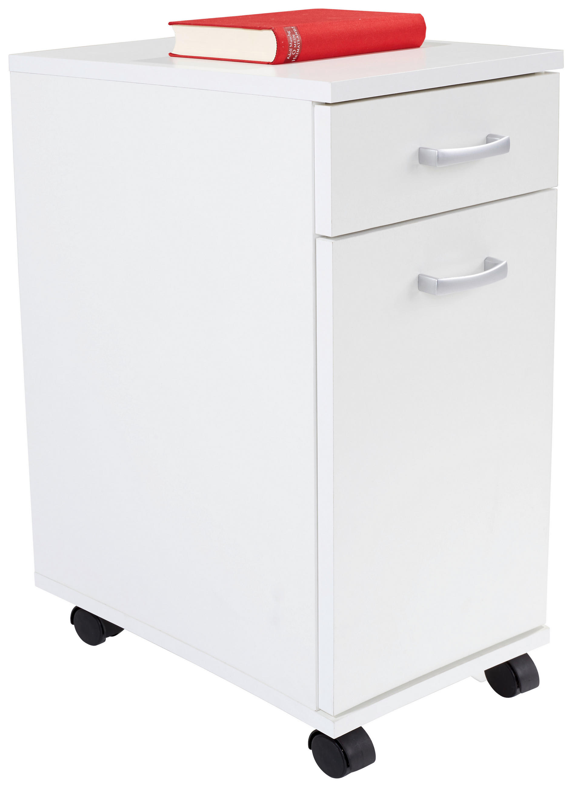 Rollcontainer Weiß Rimini 33x59,5x38 cm