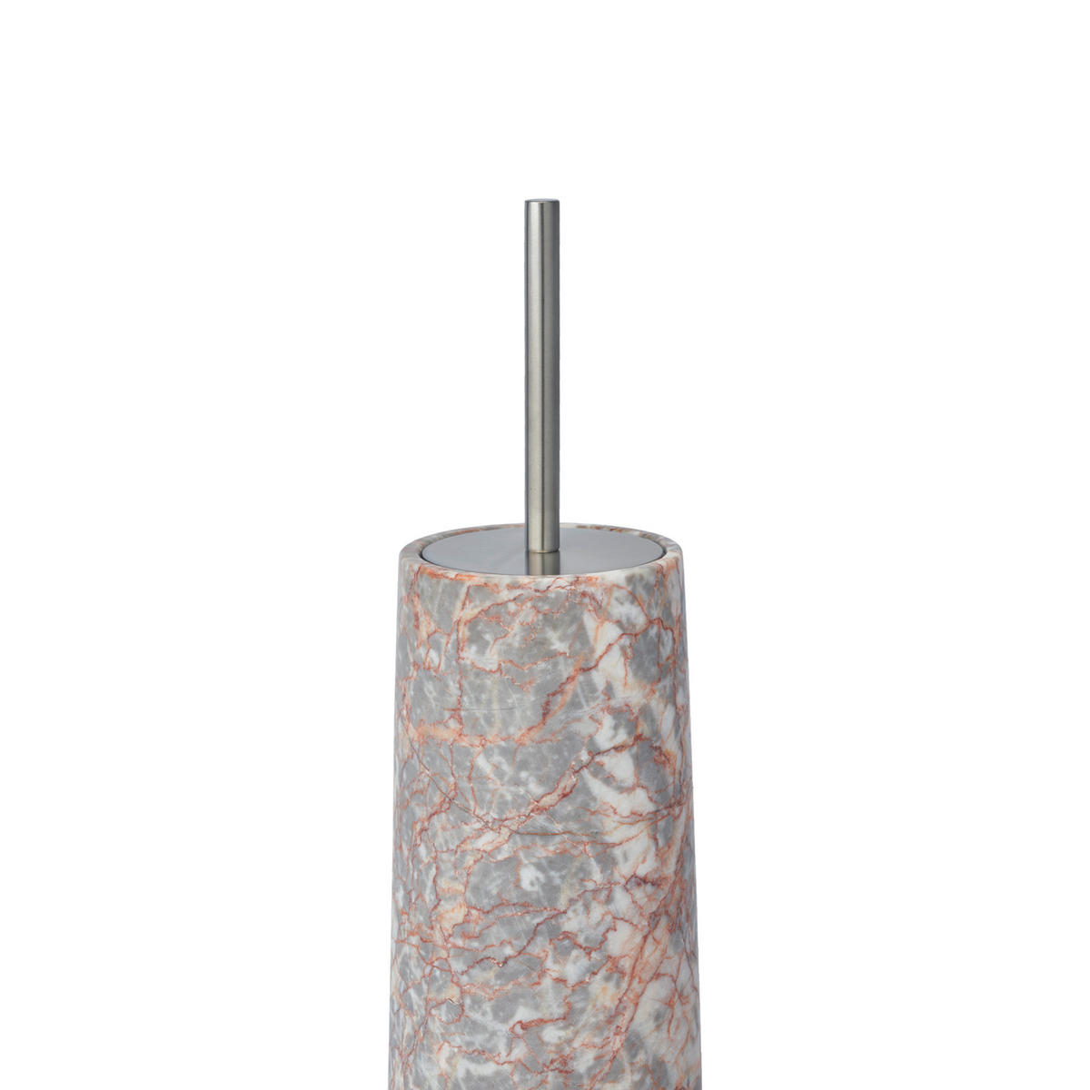 WC-BÜRSTENHALTER - Multicolor, Basics, Stein (11,8/41cm) - Aquanova