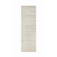 VÄVD MATTA 80/250 cm  - cremefärgad, Klassisk, textil (80/250cm)