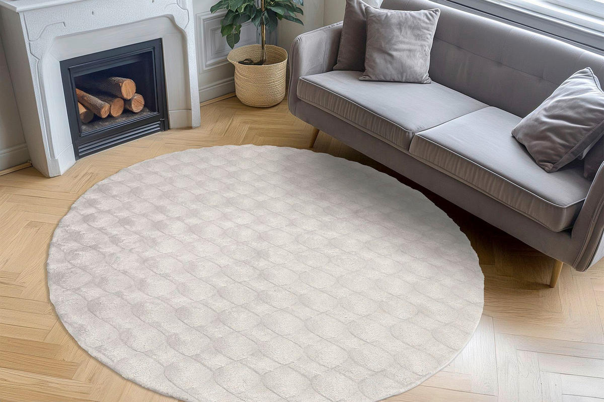 HOCHFLORTEPPICH 200/200 cm Grau  - Grau, Basics, Textil (200/200cm) - Kayoom