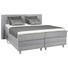 BOXSPRINGBETT 180/220 cm INKL. Matratze, Topper - Hellgrau, KONVENTIONELL, Textil (180/220cm) - Esposa BOXSPRINGBETT 180/220 cm INKL. Matratze, Topper - Hellgrau, KONVENTIONELL, Textil (180/220cm) - Esposa