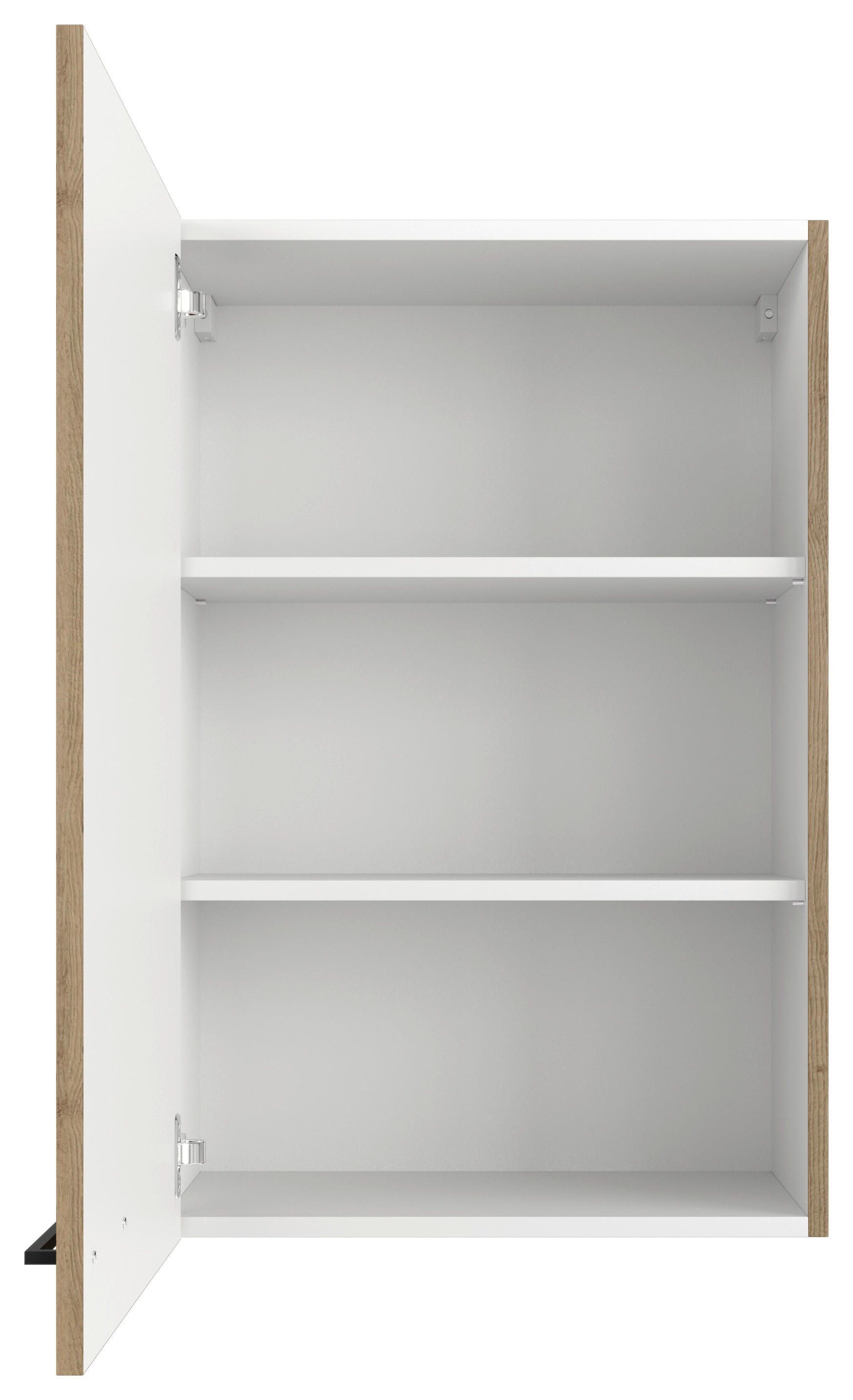 KÜCHENOBERSCHRANK 60/89/32 cm  in Eiche Artisan  - Edelstahlfarben/Eiche Artisan, KONVENTIONELL, Holzwerkstoff/Metall (60/89/32cm) - FlexWell