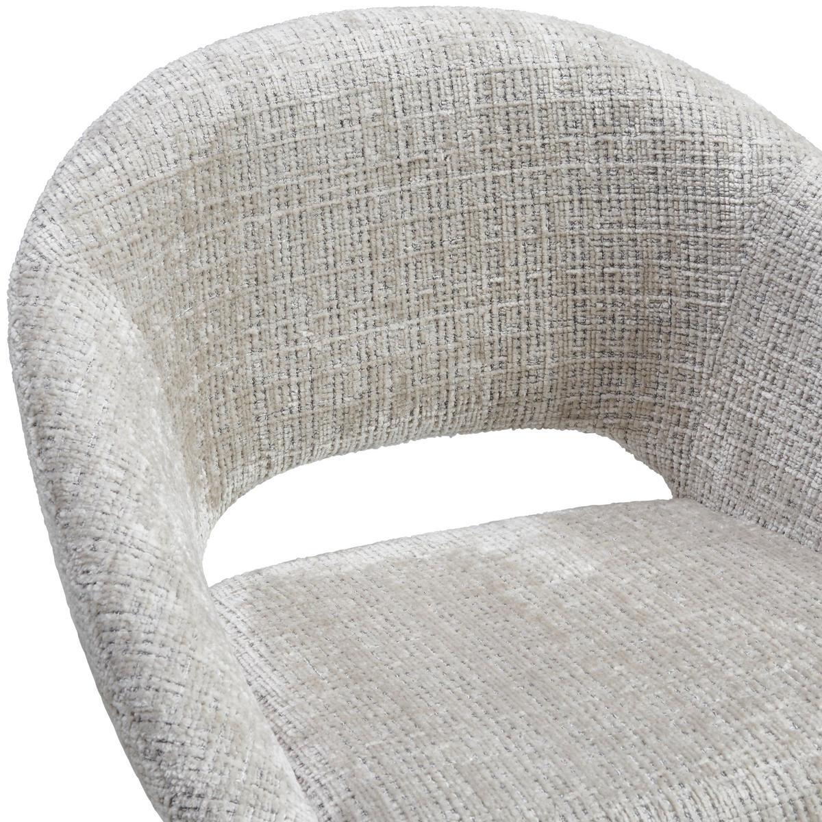 BARHOCKER in Beige  - Beige/Schwarz, MODERN, Textil/Metall (52/89-110/49cm) - MID.YOU