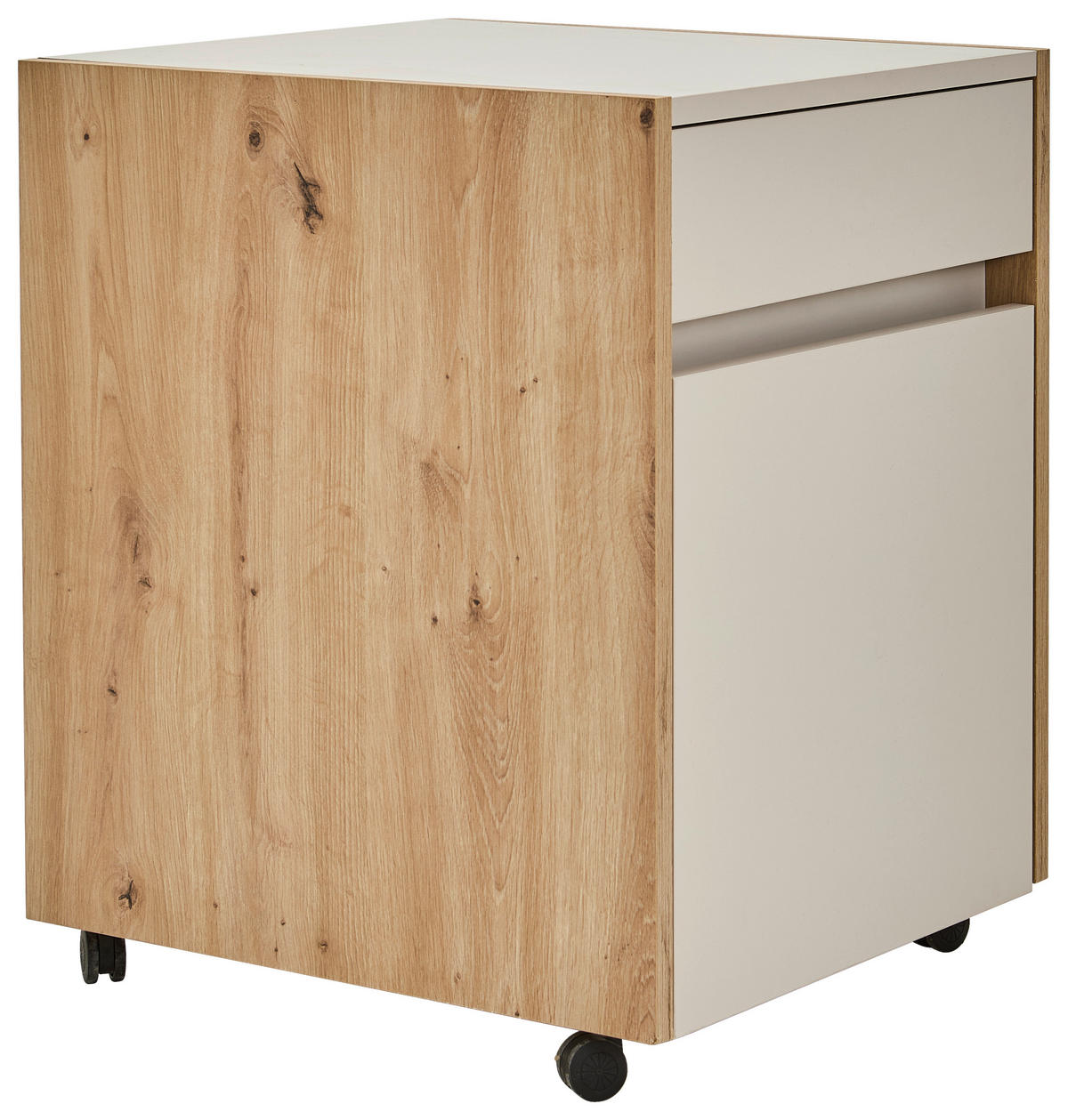 ANSTELLCONTAINER Kaschmir, Eiche Artisan  - Kaschmir/Eiche Artisan, KONVENTIONELL, Holzwerkstoff (50/64,5/52cm) - Novel