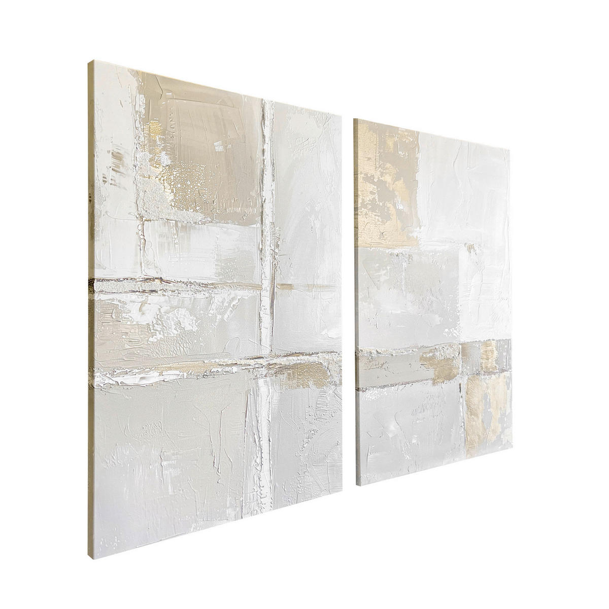 BILDERSET - Multicolor, Basics, Holz/Textil (50/70cm)