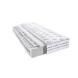 TASCHENFEDERKERNMATRATZE 90/190 cm Höhe ca. 24 cm  - Weiß, Basics, Textil (90/190cm) - Novel