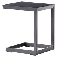 GARTENBEISTELLTISCH 47/35/50 cm Metall  - Grau, Basics, Metall (47/35/50cm) - Sieger