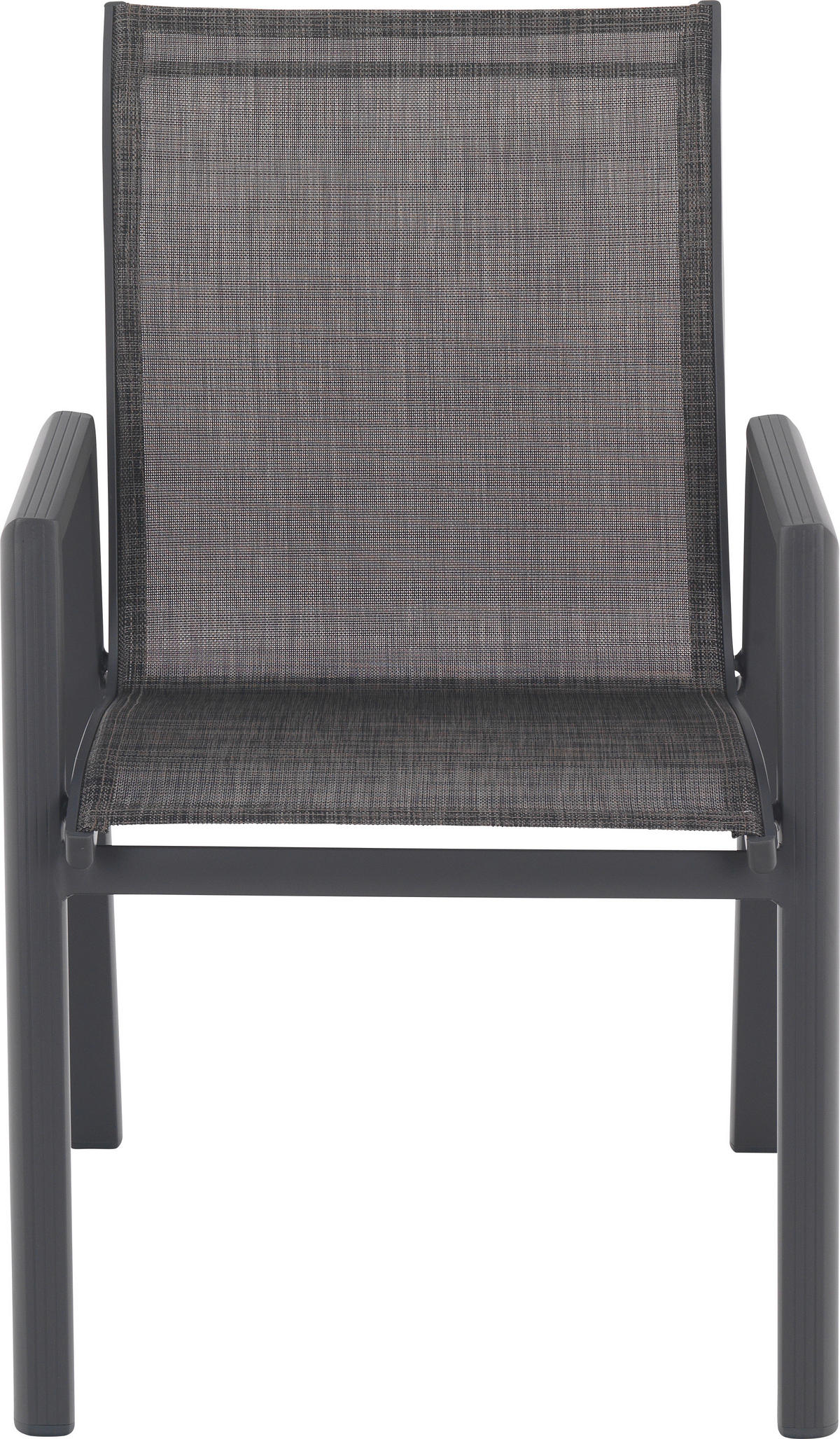 STOL  aluminij antracit, temno siva  - temno siva/antracit, Design, kovina/tekstil (56/90/63cm) - Ambia Garden