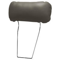KOPFSTÜTZE - Schlammfarben, Design, Leder/Textil (43/18/15cm) - Livetastic