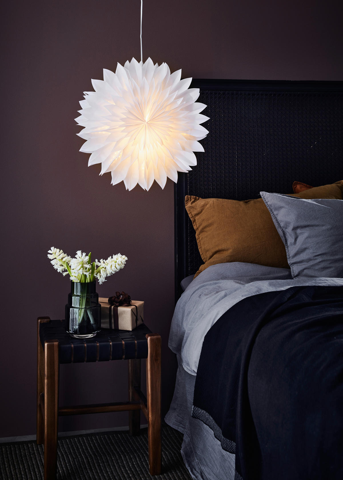 LED-DEKOLEUCHTE  - Weiß, Basics, Papier (45/14/45cm) - Markslöjd