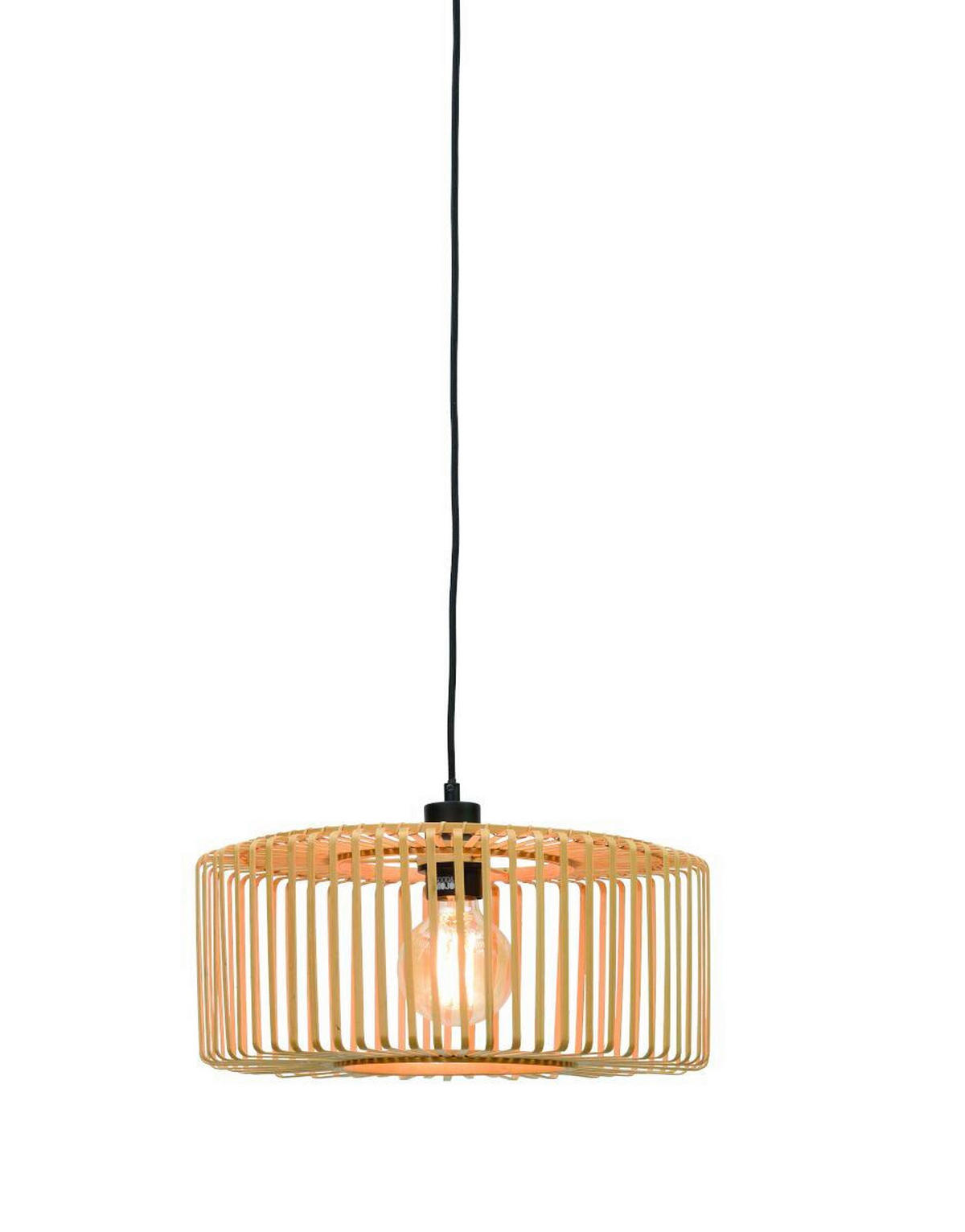 HÄNGELEUCHTE 40/20 cm  - Naturfarben, Trend, Holz (40/20cm) - Good & Mojo