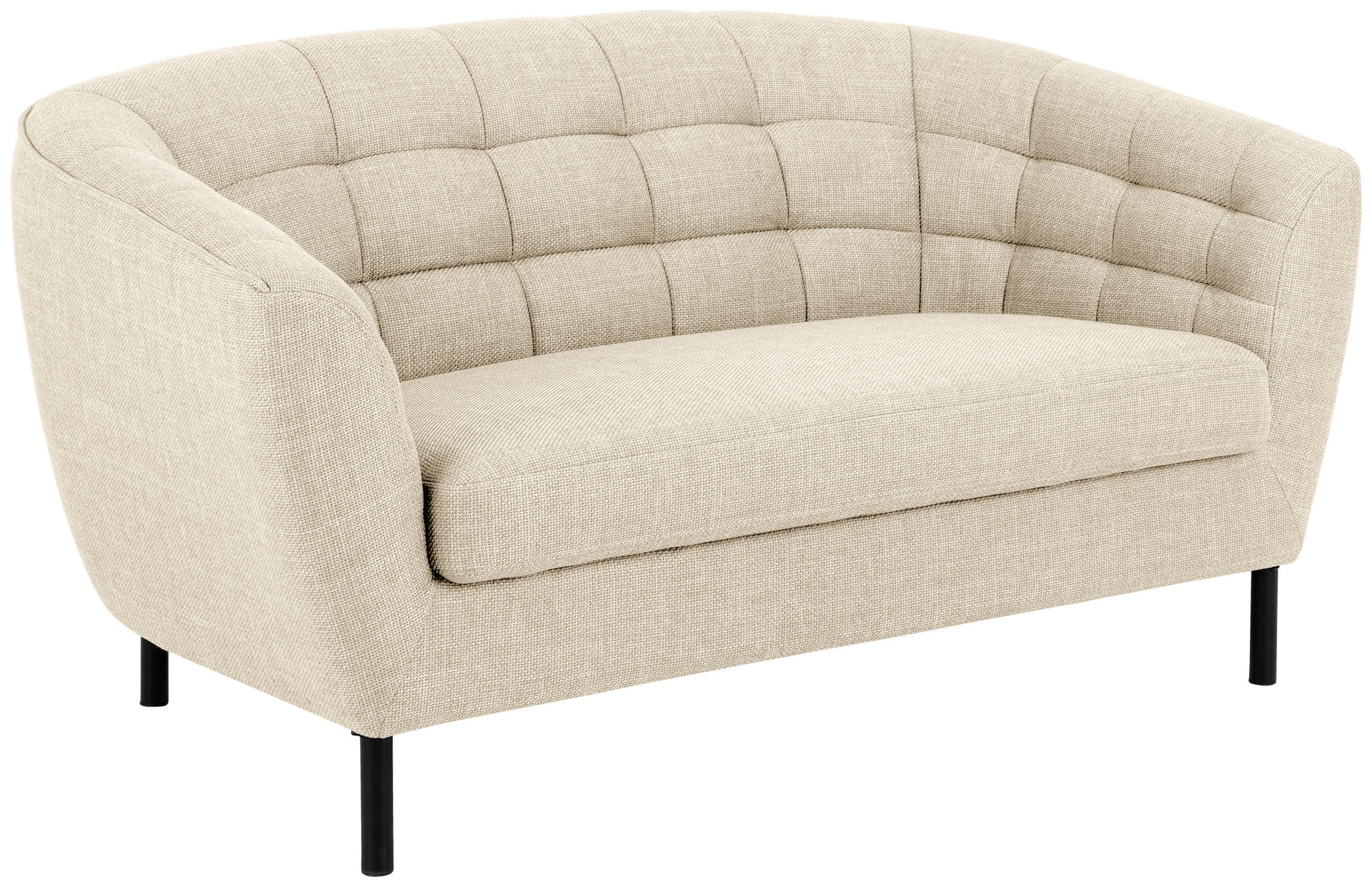 DVOSJED tekstil krem - crna/krem, Design, tekstil/metal (150/78/84cm) - MID.YOU