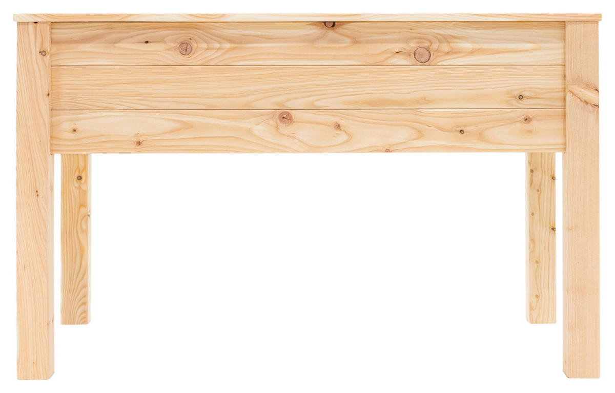 VYVÝŠENÝ ZÁHON   - barvy modřínu, Basics, dřevo (120/75/65cm)