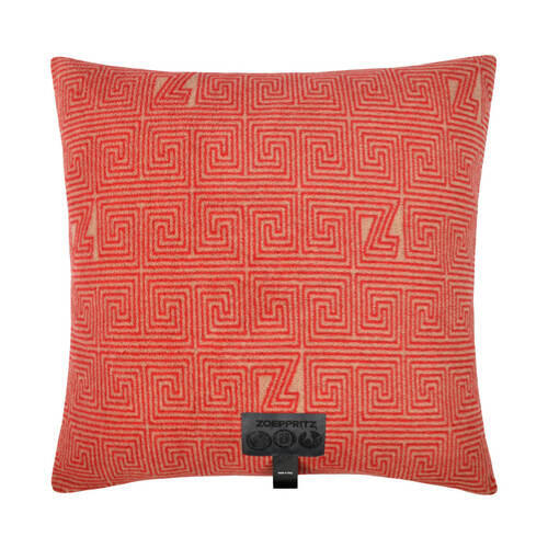 Zoeppritz Kissenbezug Soft-Fleece-Legacy Rot 50x50 cm