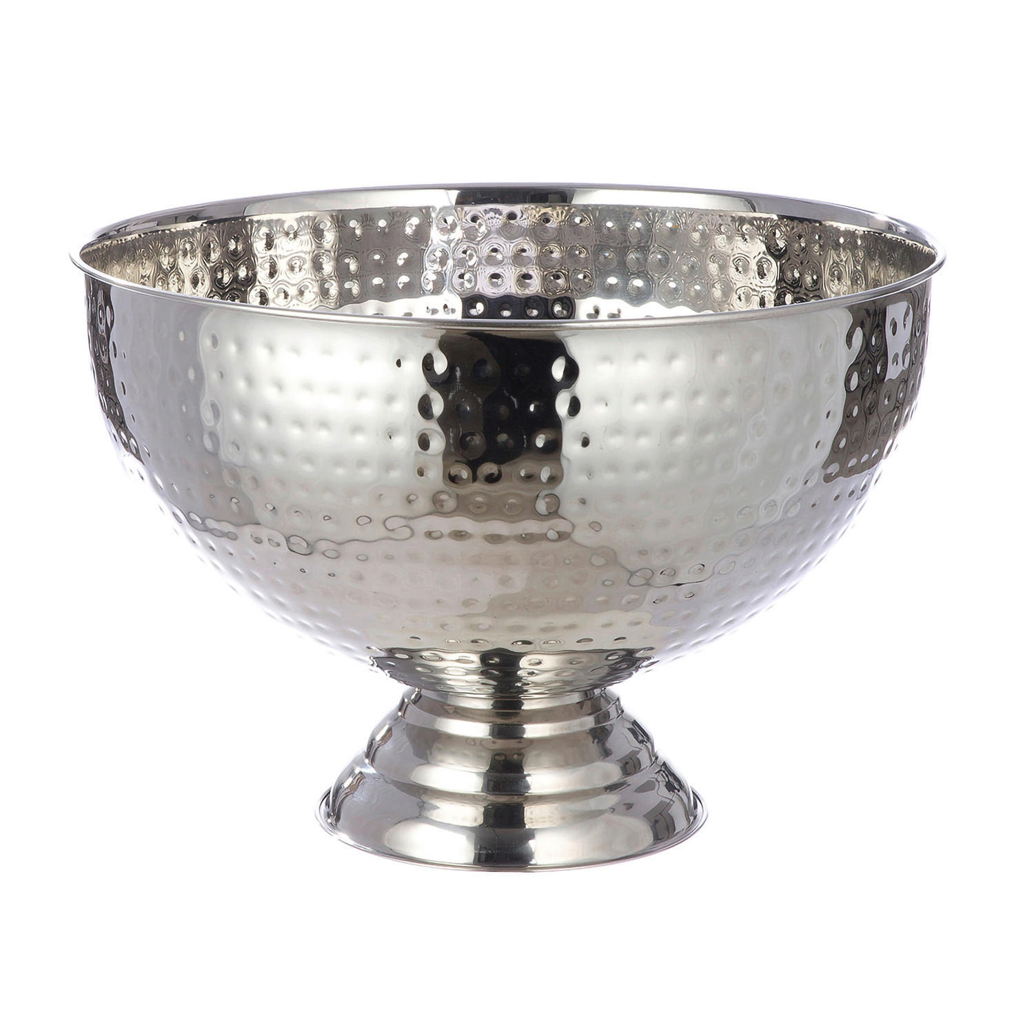 SCHALE  - Silberfarben, Basics, Metall (36,5/25cm)