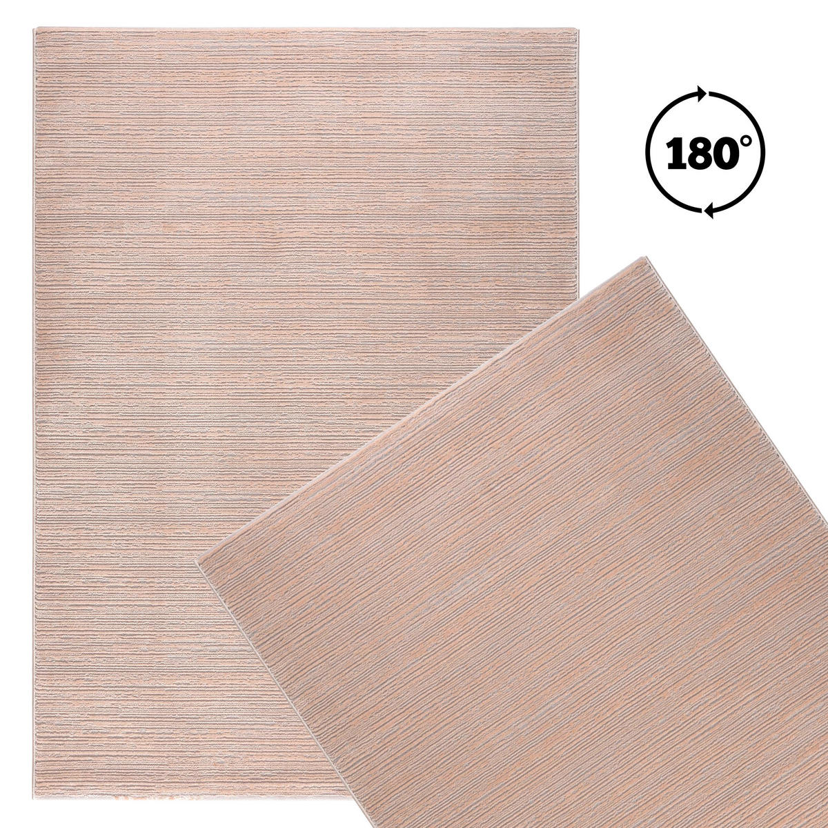 VÄVD MATTA 120/170 cm LIMA  - ljusgrå, Basics, textil (120/170cm)