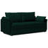 SCHLAFSOFA in Textil Dunkelgrün - Dunkelgrün, MODERN, Textil (220/98/96cm) - Joka SCHLAFSOFA in Textil Dunkelgrün - Dunkelgrün, MODERN, Textil (220/98/96cm) - Joka